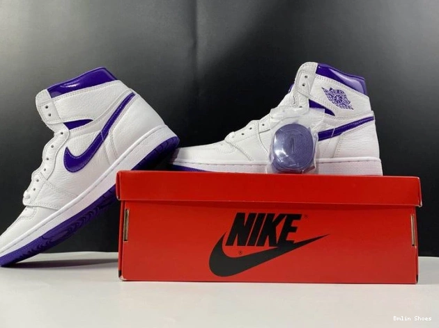 Bmlin Shoes CD0461-151 HIGH AIR JORDAN PURPLE RETRO 1 COURT 0812